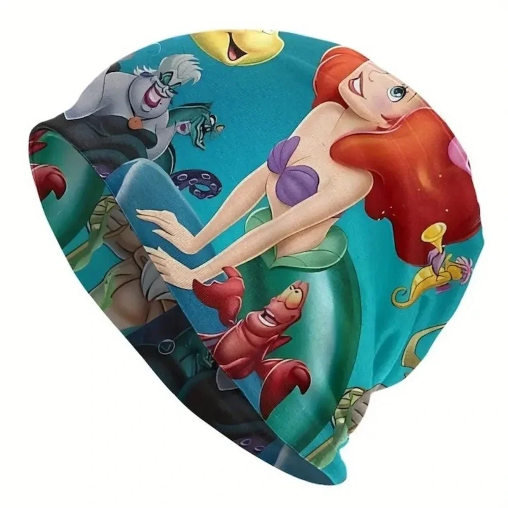 3 Little Girls Beanies Ariel‎ Pony Dinosaur Multicolor Soft & Warm Multicolor